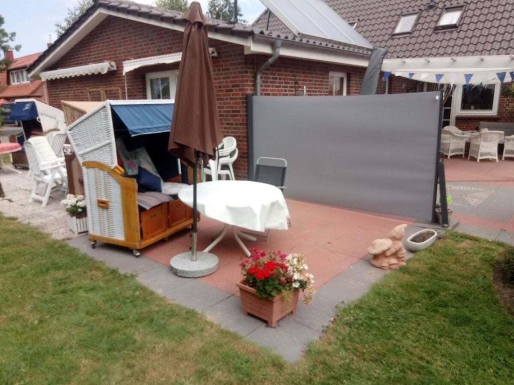Deich Im Landhaus Michaela Friedrichskoog Dış mekan fotoğraf